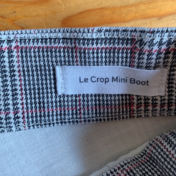 Plaid bootcut pant - Picture 3 of 9